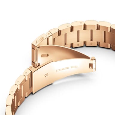 SKALO Teräsranneke Huawei Watch GT 5/5 Pro 46mm - Ruusukulta