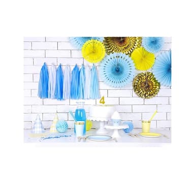 Koriste ""Fan sky-blue"" 20cm/25cm/30cm