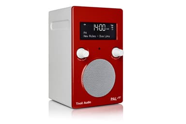 Tivoli Audio PAL+DAB+Bluetooth-kaiutin (punainen)