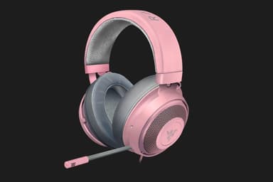 Razer 3,5 mm, Kraken-monikäyttöiset pelikuulokkeet, kvartsi, langallinen, sisäänrakennettu mikrofoni