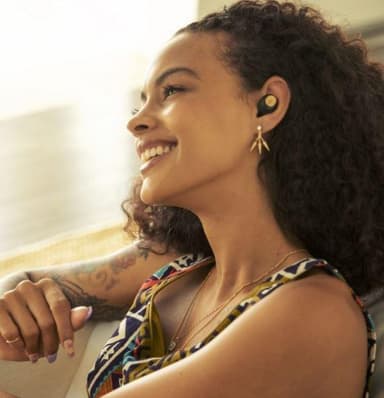 Marley True Wireless Earbuds Champion Sisäänrakennettu mikrofoni, Bluetooth, musta