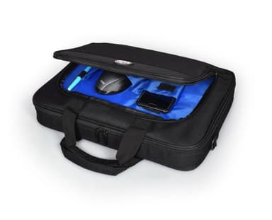 PORT DESIGNS HANOI II CLAMSHELL 105064 Sopii kokoon 15,6 ", musta, olkahihna, Messenger - Salkku