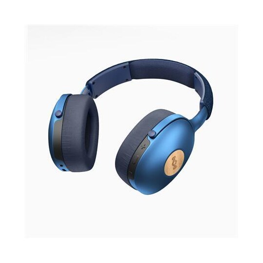Marley Wireless Headphones Positive Vibration XL Sisäänrakennettu mikrofoni, Bluetooth, Over-Ear, Sininen