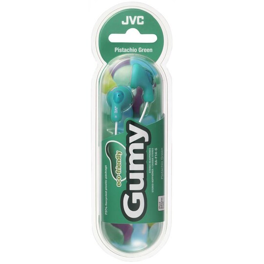 JVC Headphone F14 Gumy In-Ear Green