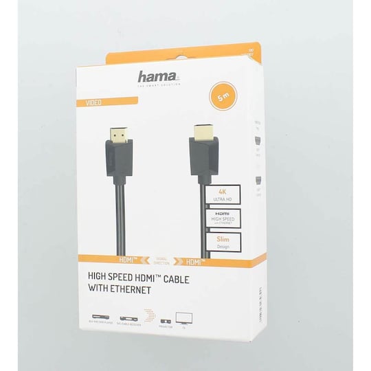HAMA Cable HDMI High Speed 4K 18 Gbit/s 5.0m