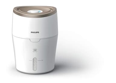 Philips HU4803/01 ilmankostutin, Vesisäiliön tilavuus 2 l, Soveltuu enintään 25 m²:n huoneisiin, Höyrystin, Kostutuskapasiteetti 220 ml/h, Valkoinen/beige