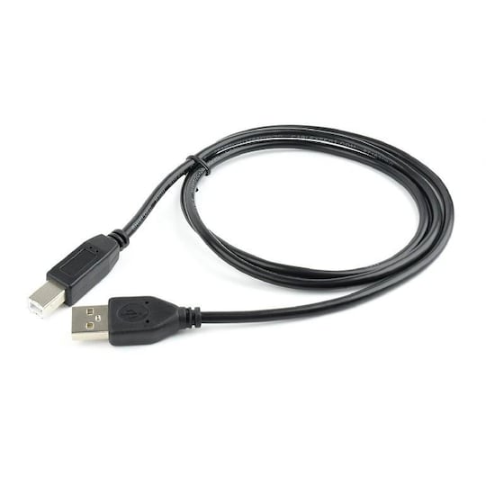 Gembird-kaapeli USB2 AM-BM 1 m, musta, USB B, USB A