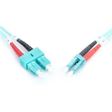 Digitus FO Patch Cord, Duplex, LC-LC SC MM OM3 50/125 µ, 2 m