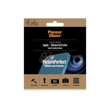 PanzerGlass 0383, Apple, iPhone 13 mini/13, Läpinäkyvä