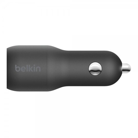 Belkin Autolaturi BOOST↑CHARGE™ 30W USB-C PD + USB-A Musta