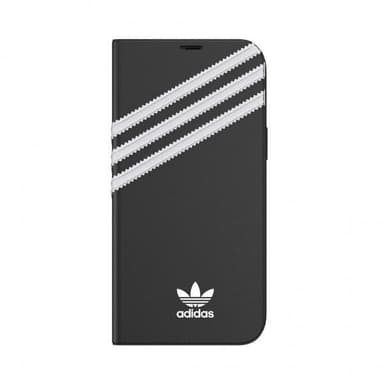 Adidas iPhone 12 Pro Max Kotelo Booklet Case Musta