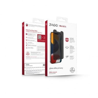 Zagg iPhone 14/13/13 Pro Glass Elite Privacy näytönsuoja