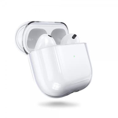 USAMS AirPods 3 Kuori Läpinäkyvä Musta