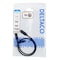 DELTACO USB-C-kaapeli, 0,5m, USB 3.1 Gen 2, 10 Gbps, 60W, musta