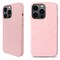 Ympäristöystävällinen Aitoa nahkaa iPhone 13 Pro Max Kotelo - Pink