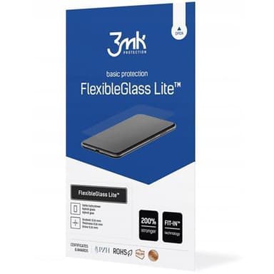 3MK Flexible Glass Lite Galaxy A50, Samsung, Hybrid Glass, Kirkas, Kirkas Näytönsuoja