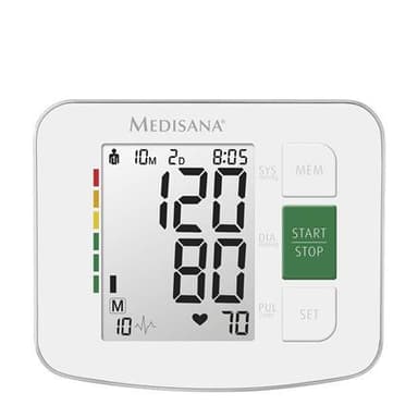 Medisana BU 512 Valkoinen, käsivarren verenpainemittari