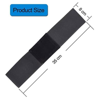 Golfswing harjoitusvyö aloittelijoille nylon Black