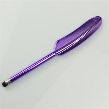 Spring Stylus Pen kosketusnäytöille Violetti