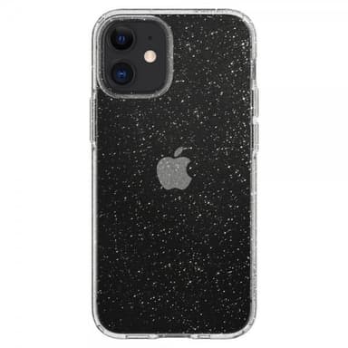 Spigen iPhone 12 Mini Suojakuori Liquid Crystal Glitter Crystal Quartz
