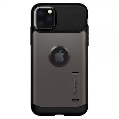 Spigen iPhone 11 Pro Max Kuori Slim Armor Gunmetal