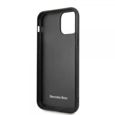 Mercedes Benz iPhone 11 Suojakuori Wood Line Walnut