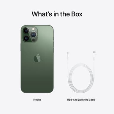 iPhone 13 Pro Max – 5G älypuhelin 128 GB (vuorimännynvihreä)