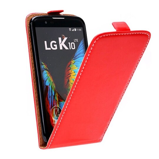 Sligo lompakkokotelo LG K10 2016 (K420N)  - punainen
