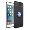 Slim Ring kotelo Apple iPhone 6 +, 6S Plus  - Musta / Sininen