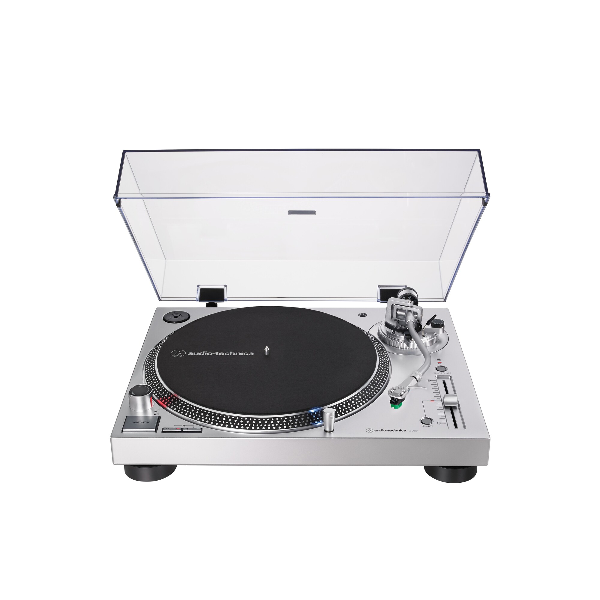 Audio-Technica AT-LP120XUSB-SV Levysoitin, Hopea