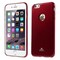 Mercury Jelly kotelo Apple iPhone 6, 6S  - punainen
