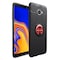 Slim Ring kotelo Samsung Galaxy J4 Plus (SM-J415F)  - Musta / punainen