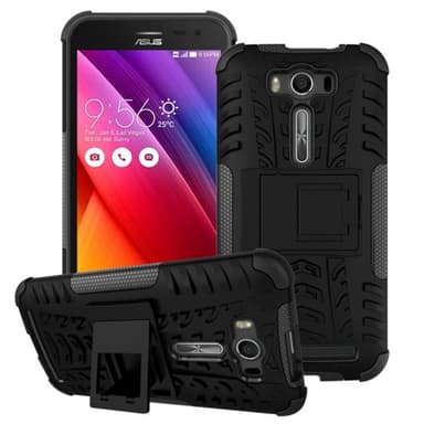 Iskunkestävä Suojakuori Asus Zenfone 2 Laser (ZE500KL)  - musta