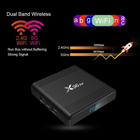 Android 9.0 Smart TV Box 4 Gt + 64 Gt