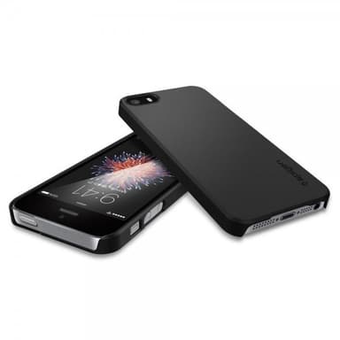 Spigen Thin Fit Kuori iPhone 5 / 5S / SE 2016 Black