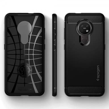 Spigen Nokia 6.2/7.2 Kuori Rugged Armor Matte Black