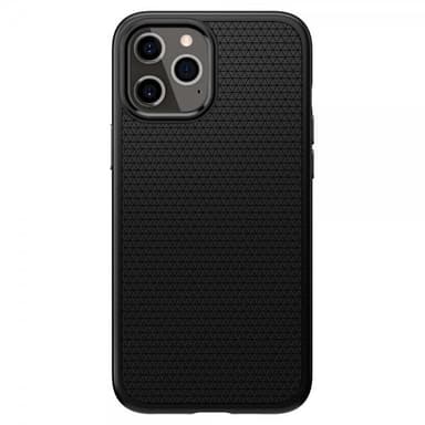 Spigen iPhone 12 Pro Max Suojakuori Liquid Air Matte Black
