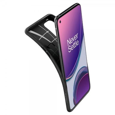 Spigen OnePlus 8T Suojakuori Liquid Air Matte Black