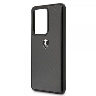 Ferrari Samsung Galaxy S20 Ultra Kuori Hiilikuiturakenne Musta