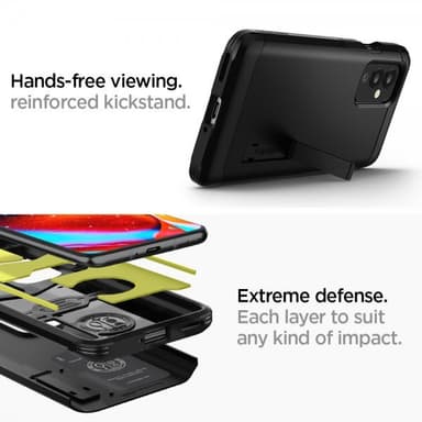 Spigen OnePlus 9 Kuori Tough Armor Musta