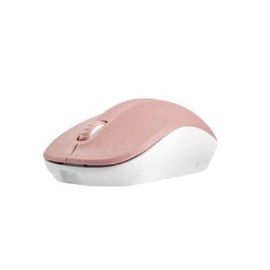 Natec Mouse, Toucan, Langaton, 1600 DPI, Optinen, Pinkki-valkoinen
