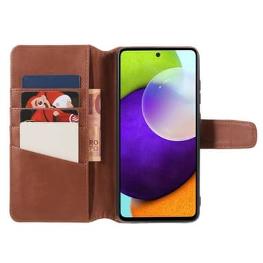 Nordic Covers Samsung Galaxy A52/A52s 5G Kotelo Essential Leather Maple Brown