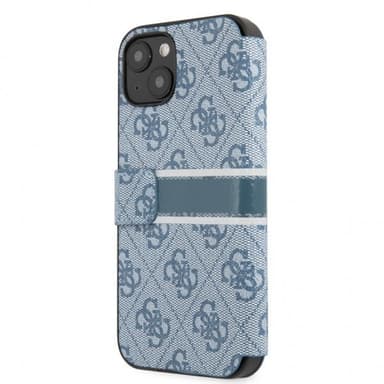 Guess iPhone 13 Mini Kotelo Printed Stripe Sininen