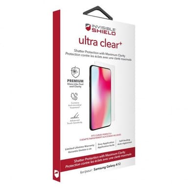 ZAGG InvisibleShield Samsung Galaxy A12 Näytönsuoja Ultra Clear+