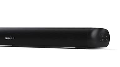 Sharp HT-SB107 2.0 Compact Soundbar televisiolle jopa 32" HDMI ARC/CEC, Aux-in, optinen, Bluetooth, 65cm, kiiltävä musta