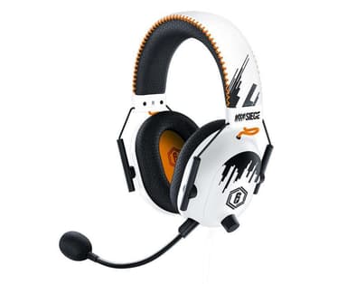 Razer Six Siege Special Edition BlackShark V2 Pro -pelikuulokkeet, sisäänrakennettu mikrofoni, valkoinen, langaton