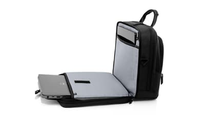 Dell Premier 460 -BCQL Sopii enintään kokoon 15 ", musta, metallilogo, olkahihna, Messenger - Salkku