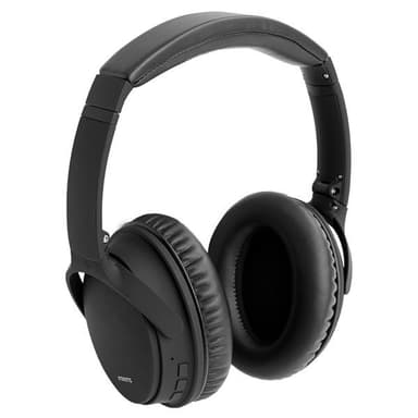 STREETZ Bluetooth-brusreducerande hörlurar - Svart