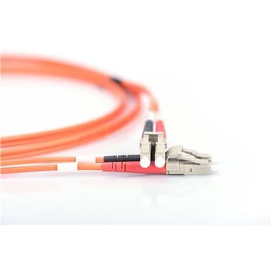 Digitus FO Patch Cord, Duplex, LC - LC MM OM2 50/125 µ, 3 m