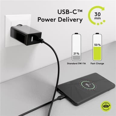 Goobay USB-C™ PD -lataus- ja synkronointikaapeli 100 W